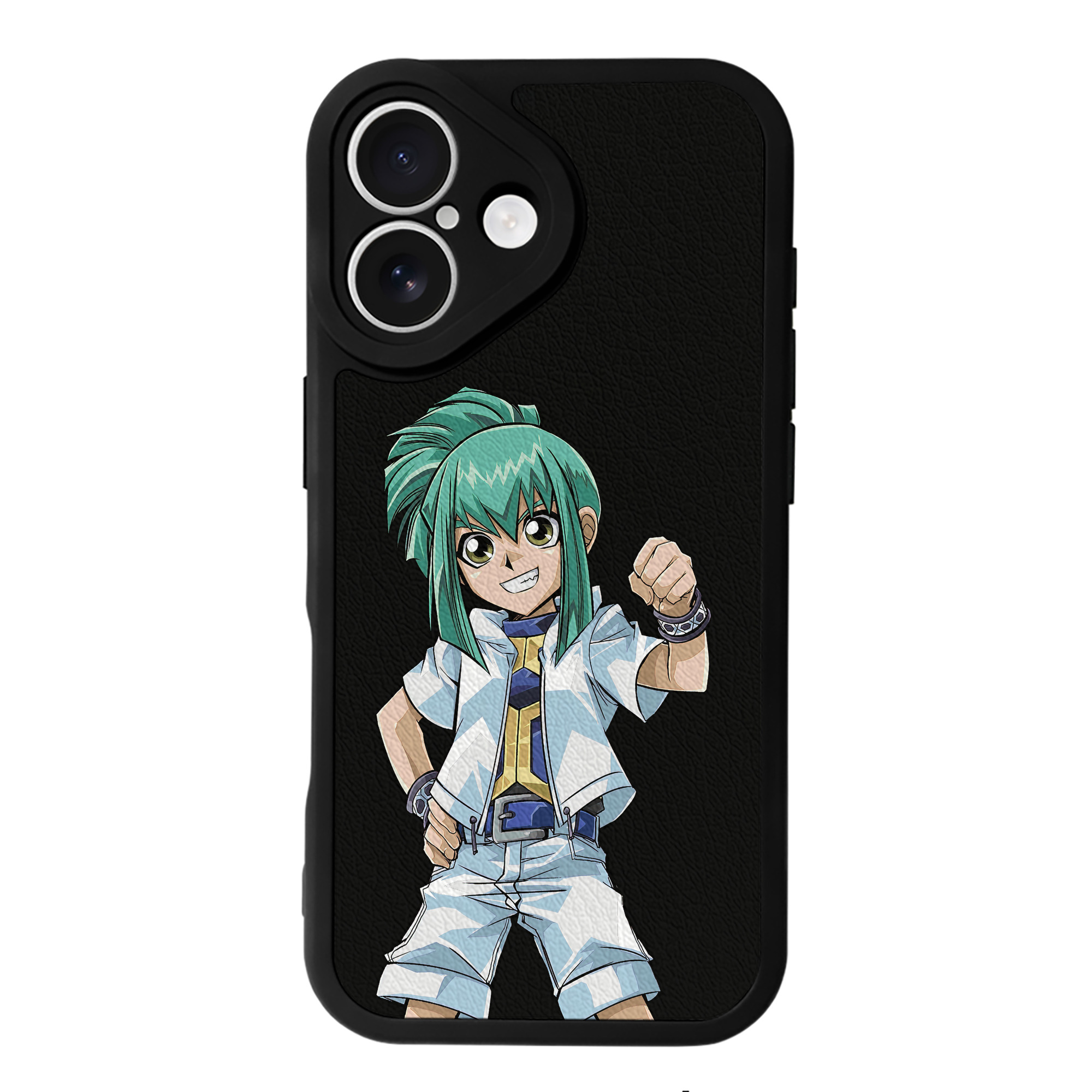 遊☆戯☆王 Yu-Gi-Oh! 【iPhone 16シリーズ対応】シリコンスマホケース（レザー調） 材質：シリコン